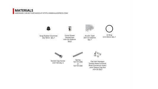 Wolver 999-FX Hardware Kit
