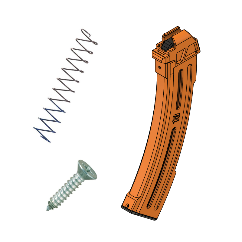 Wolver 999-Classic 15/18 Dart Magazine 3D Printed